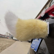 Load image into Gallery viewer, Remote Control Electric Car Tail, Rechargeable Plush Animal Moving Tails for Car Decoration