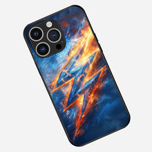 Load image into Gallery viewer, LED Light Up Case - The Blue Lightning Luminous Flash Phone Cases for iPhone 15/ 15 Pro Series