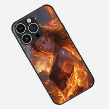 Load image into Gallery viewer, LED Light Up Case - The Flame Goddess Luminous Flash Phone Cases for iPhone 15/ 15 Pro Series