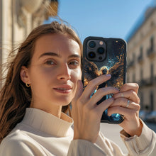 Load image into Gallery viewer, LED Light Up Case - The Golden Angel Luminous Flash Phone Cases for iPhone 15/ 15 Pro Series