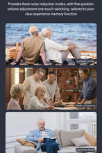 Load image into Gallery viewer, Hearing Aids for Seniors - Rechargeable Hearing Amplifiers with Bluetooth Charging Case, Automatic Noise Cancelling, Designed for People with Hearing Loss