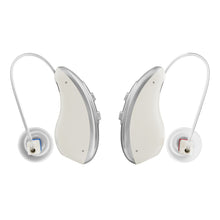 Load image into Gallery viewer, Hearing Aids for Seniors - Rechargeable Hearing Amplifiers with Bluetooth Charging Case, Automatic Noise Cancelling, Designed for People with Hearing Loss