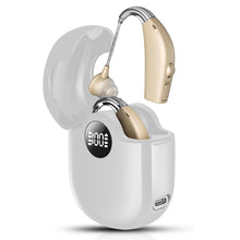 Load image into Gallery viewer, Hearing Aids for Seniors - Rechargeable, Volume Control, Hearing Amplifiers with Bluetooth Charging Case, Intelligent Noise Reduction, Designed for Adults with Hearing Loss