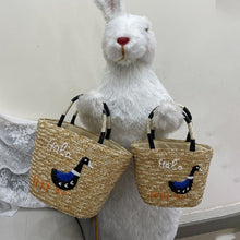 Load image into Gallery viewer, The Hand Woven Natural Rice Straw Bag / Handbag - Alcarsin