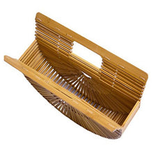 Load image into Gallery viewer, The Hand Woven Natural Bamboo Bag / Handbag - Piergent
