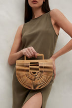 Load image into Gallery viewer, The Hand Woven Natural Bamboo Bag / Handbag - Piergent