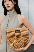 Load image into Gallery viewer, The Hand Woven Natural Bamboo Bag / Handbag - Piergent