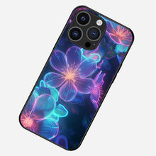 Load image into Gallery viewer, LED Light Up Case - The Blooming Flowers Luminous Flash Phone Cases for iPhone 15/ 15 Pro Series
