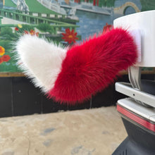 Load image into Gallery viewer, Remote Control Electric Car Tail, Rechargeable Plush Animal Moving Tails for Car Decoration
