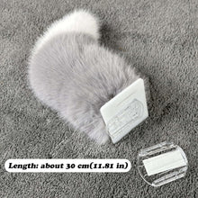 Load image into Gallery viewer, Remote Control Electric Car Tail, Rechargeable Plush Animal Moving Tails for Car Decoration
