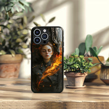 Load image into Gallery viewer, LED Light Up Case - The Female Soldier Luminous Flash Phone Cases for iPhone 15/ 15 Pro Series
