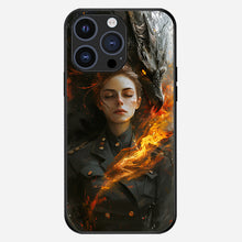 Load image into Gallery viewer, LED Light Up Case - The Female Soldier Luminous Flash Phone Cases for iPhone 15/ 15 Pro Series
