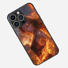 Load image into Gallery viewer, LED Light Up Case - The Flame Goddess Luminous Flash Phone Cases for iPhone 15/ 15 Pro Series
