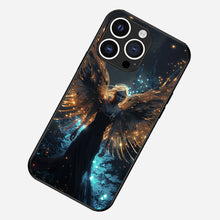 Load image into Gallery viewer, LED Light Up Case - The Golden Angel Luminous Flash Phone Cases for iPhone 15/ 15 Pro Series
