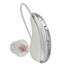 Load image into Gallery viewer, Hearing Aids for Seniors - Rechargeable Hearing Amplifiers with Bluetooth Charging Case, Automatic Noise Cancelling, Designed for People with Hearing Loss
