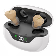 Load image into Gallery viewer, Hearing Aids for Seniors - Rechargeable Digital OTC Comfortable Clear Sound, Smart Noise Reduction, Wireless Mini Invisible with One-Button Control
