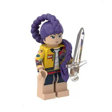 Load image into Gallery viewer, Kpop Demon Hunters Merch - Huntrix Building Block Figures 3pcs Set - Collectible Model Toys Perfect Gift for Kids Fans
