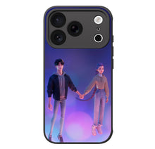 Load image into Gallery viewer, LED Light Up Phone Case - Features Kpop Demon Hunters Rumi &amp; Jinu TPU Protective Cover Cool Phone Cases for iPhone 16/ 17 Pro Series
