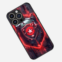 Load image into Gallery viewer, LED Light Up Case - The Red Sheild Luminous Flash Phone Cases for iPhone 15/ 15 Pro Series
