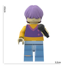 Load image into Gallery viewer, Kpop Demon Hunters Merch - Saja Boys Building Block Figures 5pcs Set - Collectible Model Toys Perfect Gift for Kids Fans
