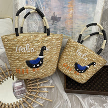 Load image into Gallery viewer, The Hand Woven Natural Rice Straw Bag / Handbag - Alcarsin
